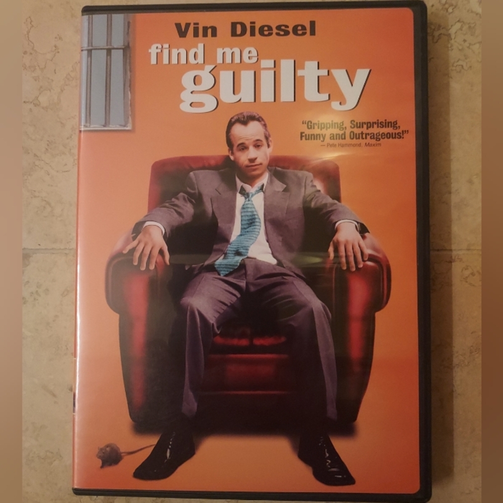 Find Me Guilty (DVD, 2006) Pre-Owned Tested Working Great Condition Great Movie